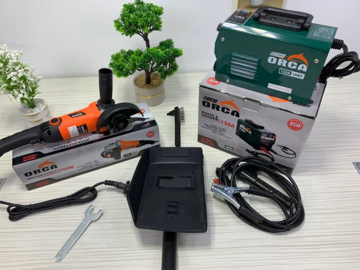 Pose a Souder 135A + Meuleuse 750A