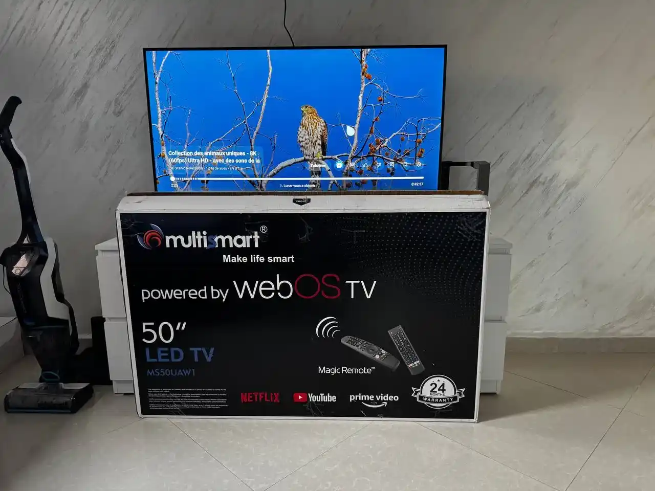 TV 4K 50p SMART Multismart WebOS ( LG Système )