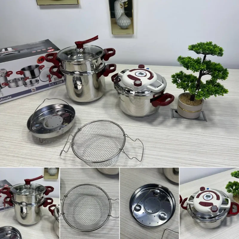 Pack Cocotte 8 Piece BRENDLEI 7L+5L